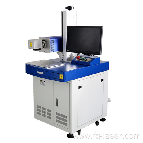 30W CO2 laser marking machine for plastic bottle